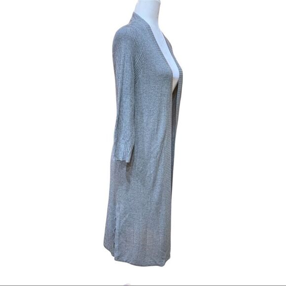 NWT Torrid longline cardigan sweater gray Sz 10 NEW - Picture 3 of 11